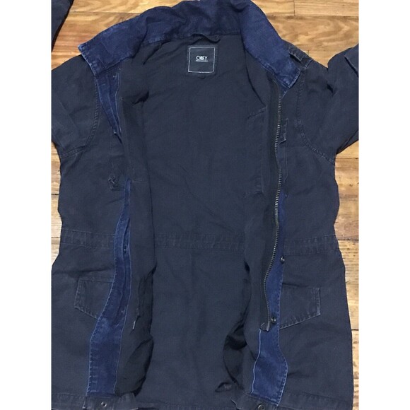 obey propaganda jacket men large black @Rack - Picture 3 of 12